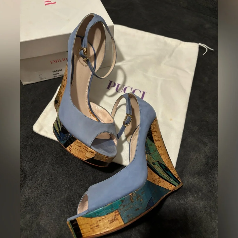 Emilio Pucci Runway Pumps Heels Wedges